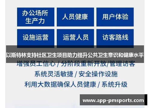以斯特林支持社区卫生项目助力提升公共卫生意识和健康水平